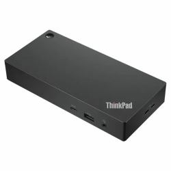 Lenovo 40AY0135UK φορητός σταθμός σύνδεσης & προσομοιωτής θύρας Καλωδιωμένος [Ενσύρματος] USB 3.2 Gen 1 [3.1 Gen 1] Type-C Μαύρος [Μαύρο] 