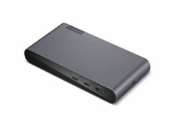 Lenovo 40B30090EU φορητός σταθμός σύνδεσης & προσομοιωτής θύρας 2 x USB 3.2 Gen 2 [3.1 Gen 2] Type-C Γκρι 