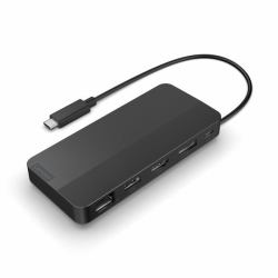 Lenovo 40B90000WW φορητός σταθμός σύνδεσης & προσομοιωτής θύρας Καλωδιωμένος [Ενσύρματος] USB 3.2 Gen 1 [3.1 Gen 1] Type-C Μαύρος [Μαύρο] 