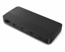 Lenovo 40B90100UK φορητός σταθμός σύνδεσης & προσομοιωτής θύρας Καλωδιωμένος [Ενσύρματος] USB 3.2 Gen 1 [3.1 Gen 1] Type-C Μαύρος [Μαύρο] 
