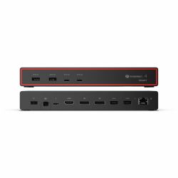 Lenovo ThinkPad Thunderbolt 4 Smart Dock Gen2 7500 Καλωδιωμένος [Ενσύρματος] Μαύρος [Μαύρο] 