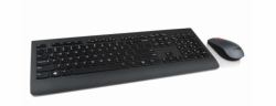 Lenovo 4X30H56828 πληκτρολόγιο Συμπεριλαμβάνεται ποντίκι Παγκόσμιος RF Wireless QWERTY Αγγλικά Ηνωμένου Βασιλείου Μαύρος [Μαύρο] 