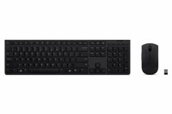 Lenovo 4X31K03951 πληκτρολόγιο Συμπεριλαμβάνεται ποντίκι RF Wireless + Bluetooth Ιταλικός Μαύρος [Μαύρο]  - Έκδοση UK