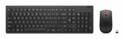 Lenovo 4X31R64490 πληκτρολόγιο Συμπεριλαμβάνεται ποντίκι Γραφείο RF Wireless QWERTY Αγγλικά Ηνωμένου Βασιλείου Μαύρος [Μαύρο]  - Έκδοση UK