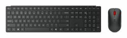 Lenovo 4X31S04814 πληκτρολόγιο Συμπεριλαμβάνεται ποντίκι Γραφείο RF Wireless + Bluetooth Γερμανικός Μαύρος [Μαύρο]  - Γερμανική έκδοση