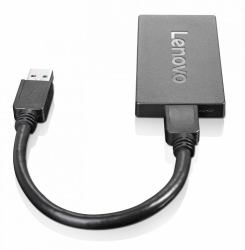 Lenovo 4X90J31021 κάρτα γραφικών USB 3840 x 2160 εικονοστοιχεία Μαύρος [Μαύρο] 