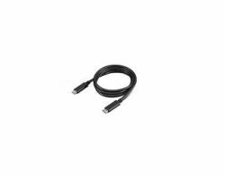 Lenovo 4X90U90619 καλώδιο USB USB 3.2 Gen 2 [3.1 Gen 2] 1 m USB C 10 Gbit/s 100 W Μαύρος [Μαύρο] 