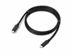 Lenovo 4X91U92143 καλώδιο USB USB4 Gen 2x2 1,5 m USB C 20 Gbit/s Μαύρος [Μαύρο] 