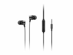 Lenovo 4XD1J77352 ακουστικό κεφαλής & ακουστικό κεφαλής με μικρόφωνο Ακουστικά Καλωδιωμένος [Ενσύρματος] Στο εσωτερικό του αυτιού Γραφείο/Τηλεφωνικό κέντρο Μαύρος [Μαύρο] 