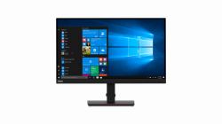 Lenovo ThinkVision T27q-20 επίπεδη οθόνη 68,6 cm [27"] 2560 x 1440 εικονοστοιχεία Quad HD LCD Μαύρος [Μαύρο] 