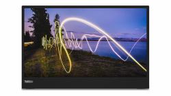 Lenovo ThinkVision M15 επίπεδη οθόνη 39,6 cm [15.6"] 1920 x 1080 εικονοστοιχεία Full HD LED Μαύρος [Μαύρο] 