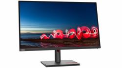 Lenovo T27h-30 επίπεδη οθόνη 68,6 cm [27"] 2560 x 1440 εικονοστοιχεία Quad HD Μαύρος [Μαύρο] 