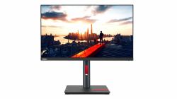 Lenovo ThinkVision P24h-30 επίπεδη οθόνη 60,5 cm [23.8"] 2560 x 1440 εικονοστοιχεία Quad HD LED Μαύρος [Μαύρο] 