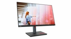 Lenovo ThinkVision P24q-30 επίπεδη οθόνη 60,5 cm [23.8"] 2560 x 1440 εικονοστοιχεία Quad HD LED Μαύρος [Μαύρο] 