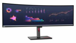 Lenovo ThinkVision P49w-30 επίπεδη οθόνη 124,5 cm [49"] 5120 x 1440 εικονοστοιχεία DQHD LED Μαύρος [Μαύρο] 