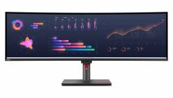 Lenovo ThinkVision P49w-30 επίπεδη οθόνη 124,5 cm [49"] 5120 x 1440 εικονοστοιχεία DQHD LED Μαύρος [Μαύρο] 