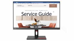 Lenovo ThinkVision S24i-30 επίπεδη οθόνη 60,5 cm [23.8"] 1920 x 1080 εικονοστοιχεία Full HD LED Μαύρος [Μαύρο] 