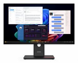 Lenovo ThinkVision T27UD-40 επίπεδη οθόνη 68,6 cm [27"] 3840 x 2160 εικονοστοιχεία 4K Ultra HD LCD Μαύρος [Μαύρο] 
