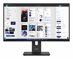 Lenovo ThinkVision T32UD-40 επίπεδη οθόνη 80 cm [31.5"] 3840 x 2160 εικονοστοιχεία 4K Ultra HD LCD Μαύρος [Μαύρο] 