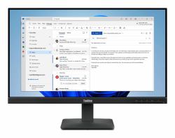 Lenovo ThinkVision S24-4e επίπεδη οθόνη 60,5 cm [23.8"] 1920 x 1080 εικονοστοιχεία Full HD LED Μαύρος [Μαύρο] 