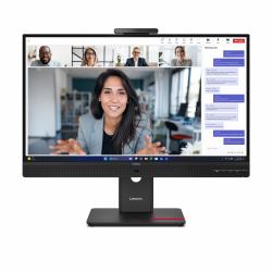 Lenovo ThinkVision T24-4v επίπεδη οθόνη 60,5 cm [23.8"] 1920 x 1080 εικονοστοιχεία Full HD LED Μαύρος [Μαύρο] 