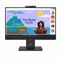 Lenovo ThinkVision T24D-4v επίπεδη οθόνη 60,5 cm [23.8"] 1920 x 1080 εικονοστοιχεία Full HD LED Μαύρος [Μαύρο] 