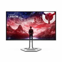 Lenovo Legion Pro 27Q-10 επίπεδη οθόνη 67,3 cm [26.5"] 2560 x 1440 εικονοστοιχεία Quad HD QD-OLED Μαύρος [Μαύρο], Γκρι 