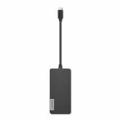 Lenovo GX90T77924 φορητός σταθμός σύνδεσης & προσομοιωτής θύρας Καλωδιωμένος [Ενσύρματος] USB 3.2 Gen 1 [3.1 Gen 1] Type-C Γκρι 
