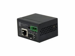 LevelOne IEC-4000 μετατροπέας δικτυακών μέσων 100 Mbit/s Μαύρος [Μαύρο] 