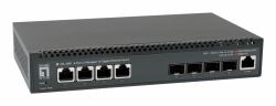 LevelOne XEL-0891 Διαχειρίσιμος L3 10G Ethernet [100/1000/10000] Επιφάνεια Εργασίας Γκρι 