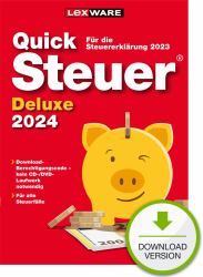 Lexware QuickSteuer Deluxe 2024 Επιστροφή φόρου 1 άδεια[ες] 1 έτος[η] 