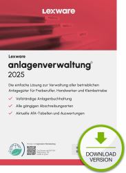 Lexware anlagenverwaltung 2025 Download Jahresversion [365-Tage] Λογιστική 1 έτος[η] 