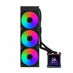 Lian Li HydroShift II LCD-S 360 CL Επεξεργαστής Κιτ υγρής ψύξης 12 cm Μαύρος [Μαύρο] 1 τεμάχια 