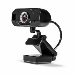 Lindy 43300 κάμερα web 1920 x 1080 εικονοστοιχεία USB 2.0 Μαύρος [Μαύρο] 