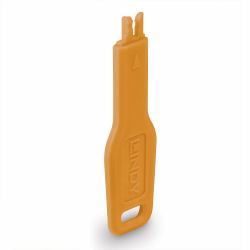 Lindy 47896 τάπα θύρας Κλειδί αποκλεισμού θύρας RJ-45 Πορτοκαλί Ακρυλονιτριλίου βουταδιενίου στυρολίου [ABS] 