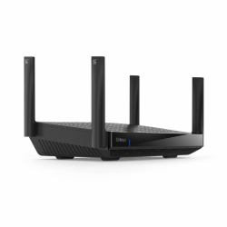 Linksys Hydra Pro 6E ασύρματος δρομολογητής Gigabit Ethernet Τρεις μπάντες [2,4 GHz / 5 GHz / 5 GHz] Μαύρος [Μαύρο] 