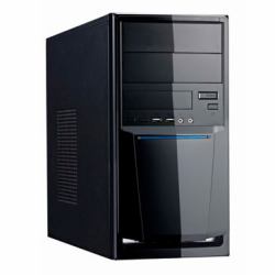 Linkworld 7271-23 κουτί υπολογιστή Midi Tower Μαύρος [Μαύρο] 