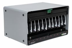 LocknCharge BOLT 12 Ερμάριο διαχείρισης φορητών συσκευών Μαύρος [Μαύρο], Γκρι 