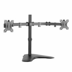 LogiLink BP0045 βάση & στήριγμα οθόνης 81,3 cm [32"] Γραφείο Μαύρος [Μαύρο], Ανοξείδωτο ατσάλι 