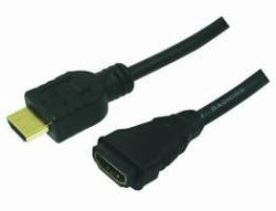 LogiLink HDMI/HDMI, 3.0m καλώδιο HDMI 3 m HDMI Τύπος A [Standard] Μαύρος [Μαύρο] 