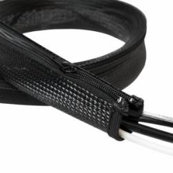 LogiLink KAB0046 προστατευτικό καλωδίων Μαύρος [Μαύρο] 