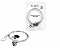 LogiLink Notebook Security Lock κλειδαριά καλωδίων 1,5 m 