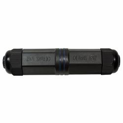 LogiLink NP0080 ενωτικό καλωδίων RJ-45 Μαύρος [Μαύρο] 
