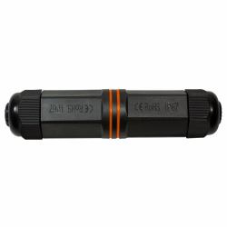 LogiLink NP0081 ενωτικό καλωδίων 2x RJ45 Μαύρος [Μαύρο] 