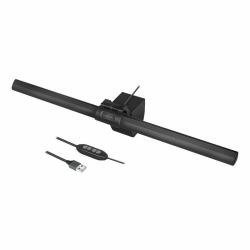 LogiLink USB Light E-Reading LED - Screen Bar, black - Warranty: 12M
