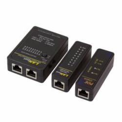 LogiLink WZ0015P δοκιμαστής καλωδίων δικτύου Μαύρος [Μαύρο] 