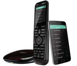 Logitech Harmony Elite Remote Control, Hub & App τηλεχειριστήριο Ήχου, DVR, Κονσόλα παιχνιδιών, Σύστημα Home cinema, PC, Smartphone, TV, Tablet Οθόνη Αφής [Touch Screen] 