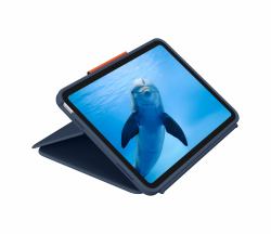 Logitech Rugged Combo 4 Touch QWERTY Σκανδιναβικός Smart Connector Μπλε 