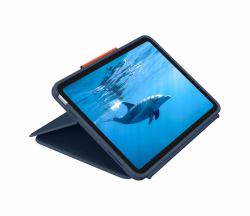 Logitech Rugged Combo 4 Touch QWERTY Σκανδιναβικός Smart Connector Μπλε 