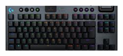 Logitech G G915 X LIGHTSPEED πληκτρολόγιο Παιχνίδι USB + RF Wireless + Bluetooth QWERTY Σκανδιναβικός Μαύρος [Μαύρο]  - ξένη έκδοση
